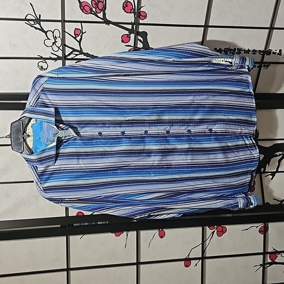 Robert Graham Striped‎ Button Shirt Size XL - Picture 1 of 7